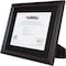 Lorell Two toned Certificate Frame 11" x 14" Frame Size Rectangle 49217 - alternate 1